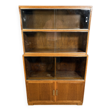 Bibliothèque empilable Vintage Minty d'Oxford | Années 1950-1960 | Chêne | B