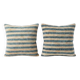Set of 2 vintage Turkish cushion covers 51x51 cm