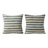 Set of 2 vintage Turkish cushion covers 51x51 cm