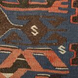 Blue & Brown Vintage Kilim Rug 158x275Cm SK 35367