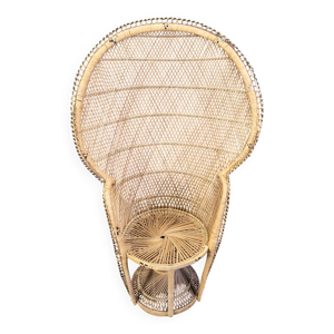 Chaise en osier vintage - forme