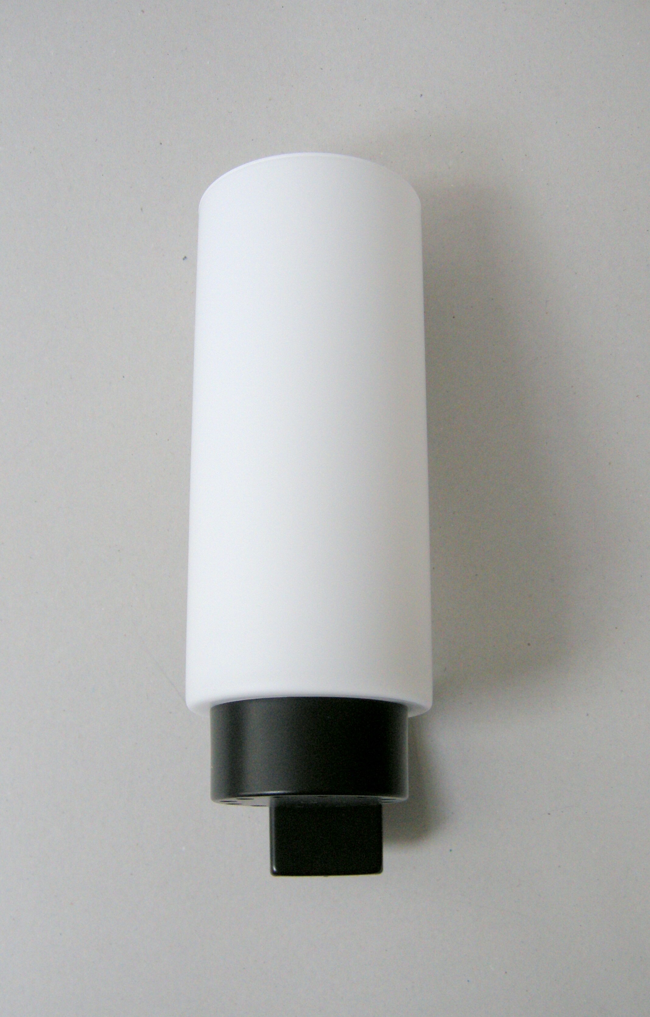 Applique vintage 1950 métal & verre