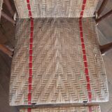 Chaise longue en rotin