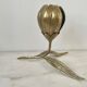 Ashtray "flower" brass 1970
