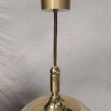Smoked glass sphere suspension