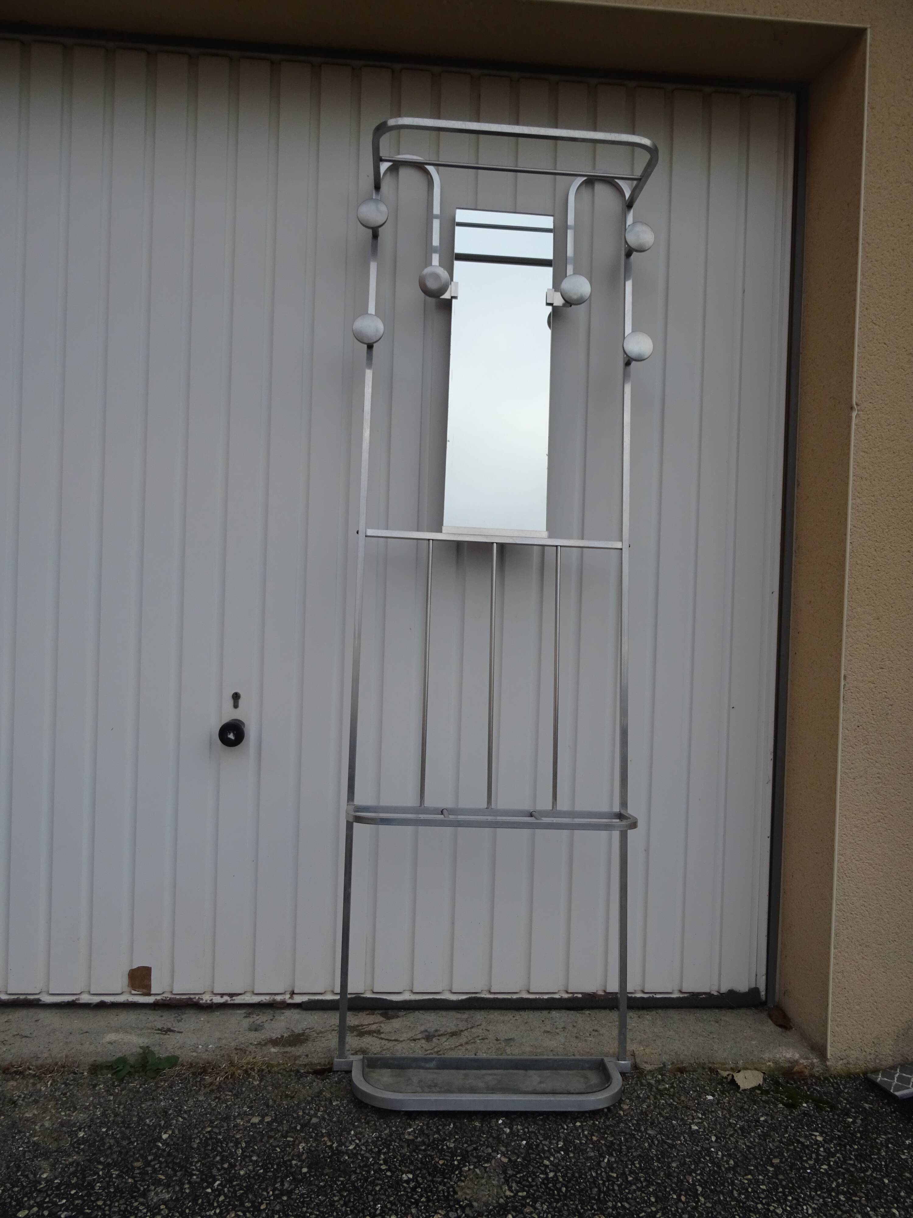 Art Deco entrance coat rack