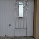 Vestibule, Art Deco coat rack.