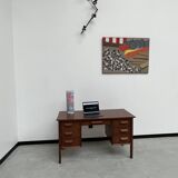 Scandinavian teak desk, circa 1970