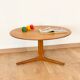 Scandinavian coffee table vintage round tripod