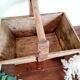 Panier en bois ancien