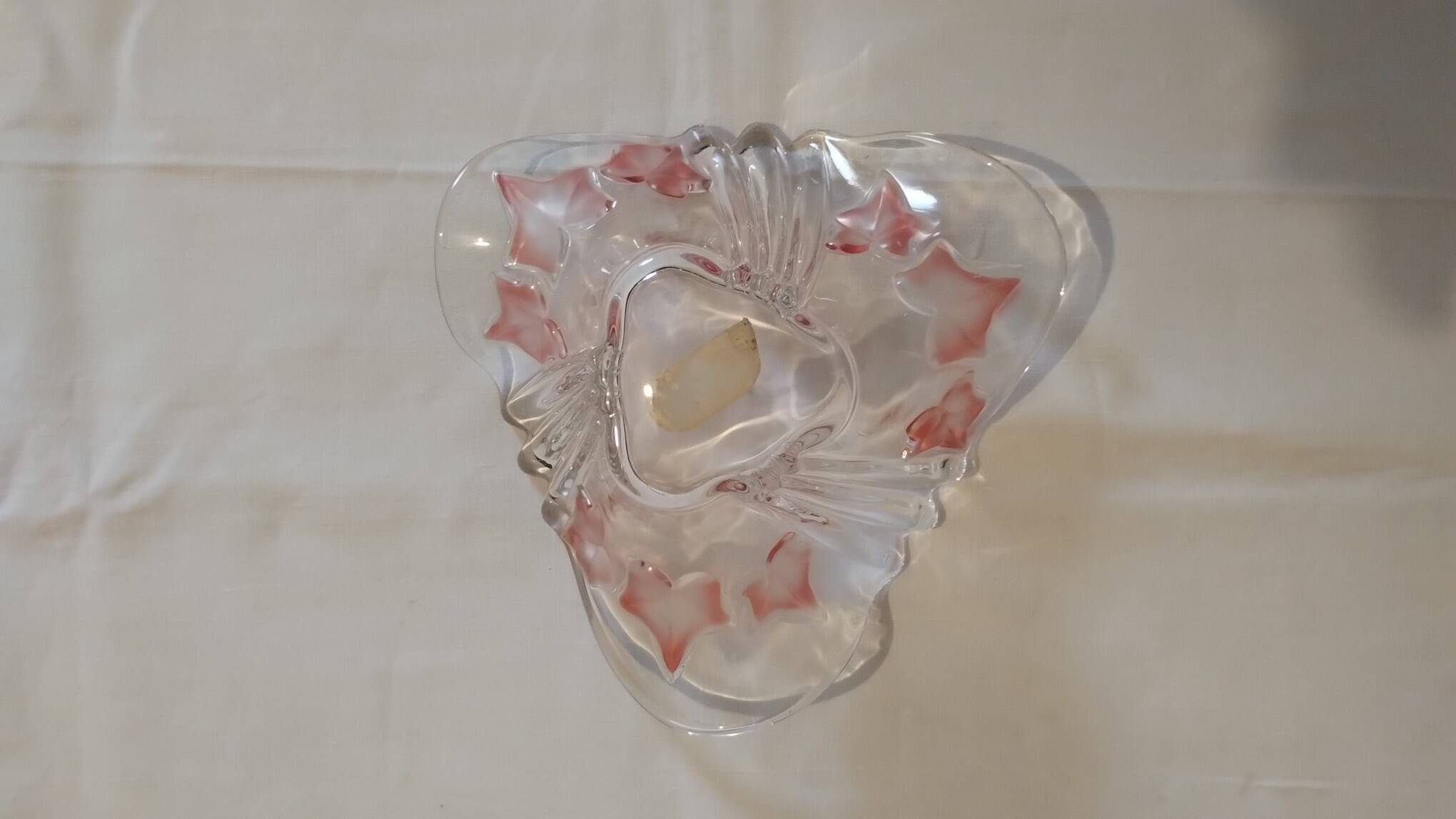 Crystal pocket tray by Walther Glas