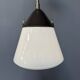 Opaline glass Kandem pendant lamp model 409