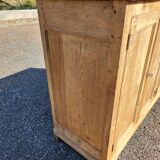 Old oak sideboard natural raw wood trade furniture