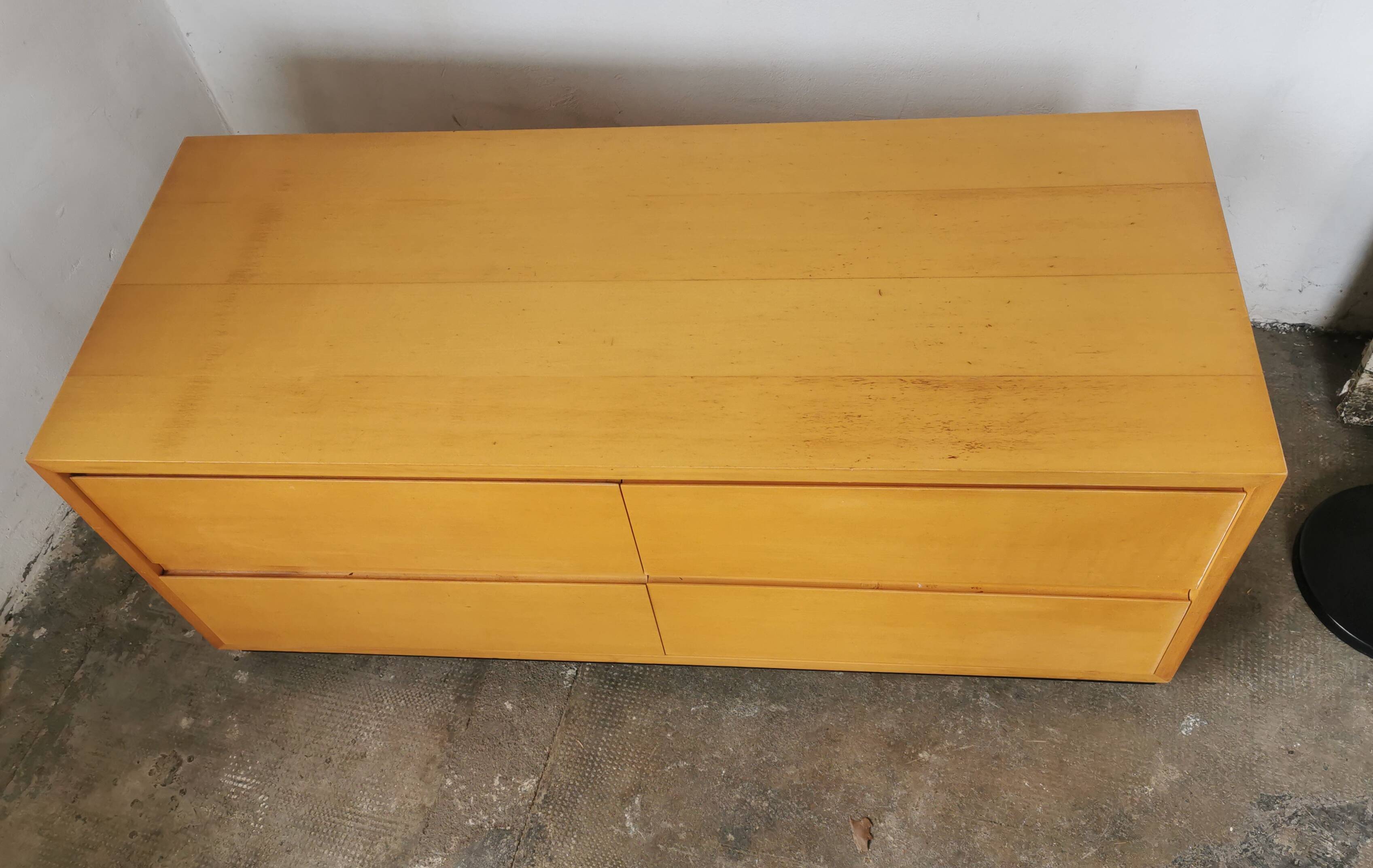 MK Mobel chest of drawers in elm from the 70s