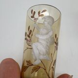 12 enamelled glasses, Mary Gregory, USA, 19th century