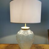 Art Deco lamp in polished glass