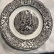 Lot of 5 Gien plates on the story of Joan of Arc