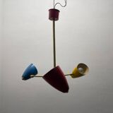 1950’s Multicolored Light Pendant