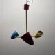 1950’s Multicolored Light Pendant