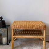 Rattan coffee table