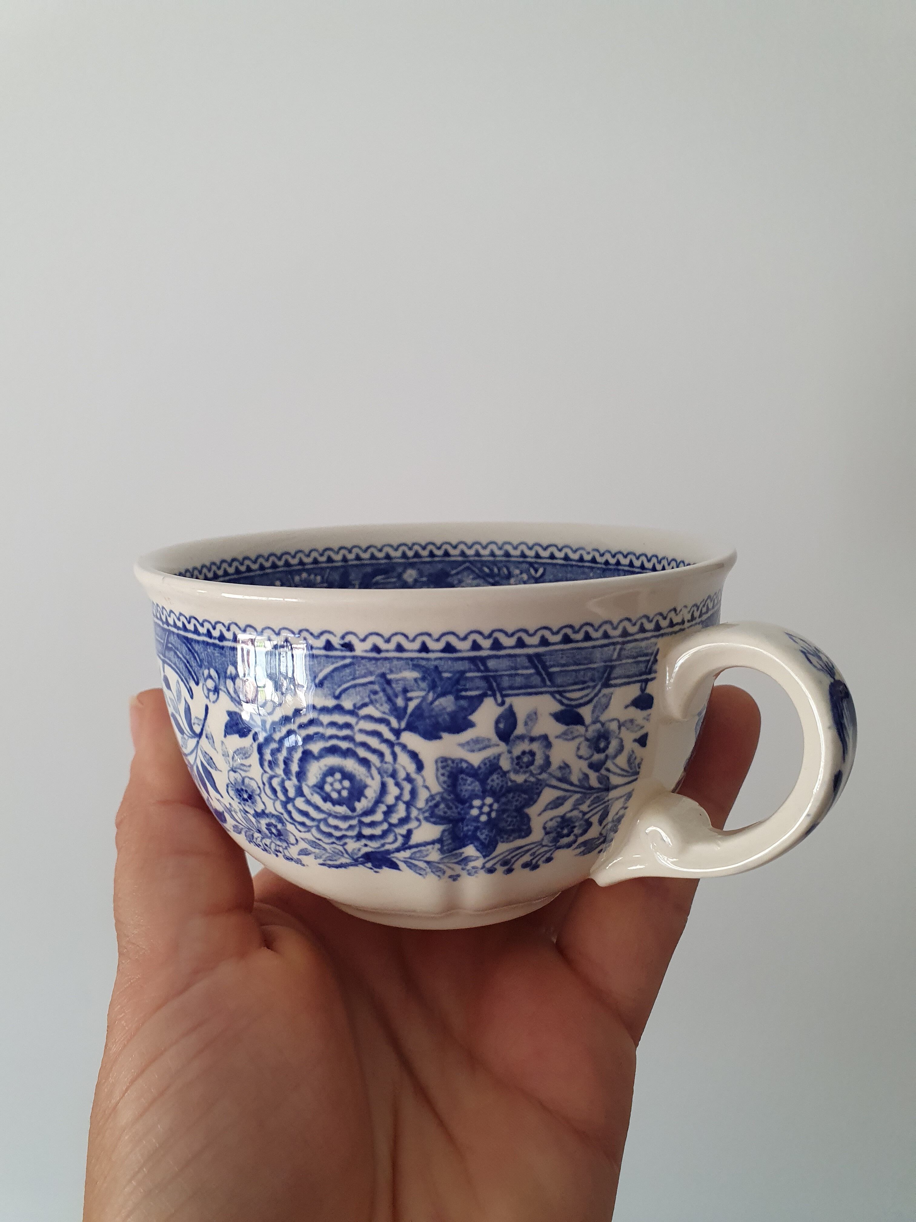2 tasses à café Villeroy et Boch, modèle Burgenland, 1950