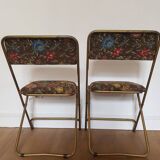 Set of 2 Lafuma folding chairs