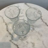 Three champagne flutes