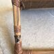 Vintage rattan shelf