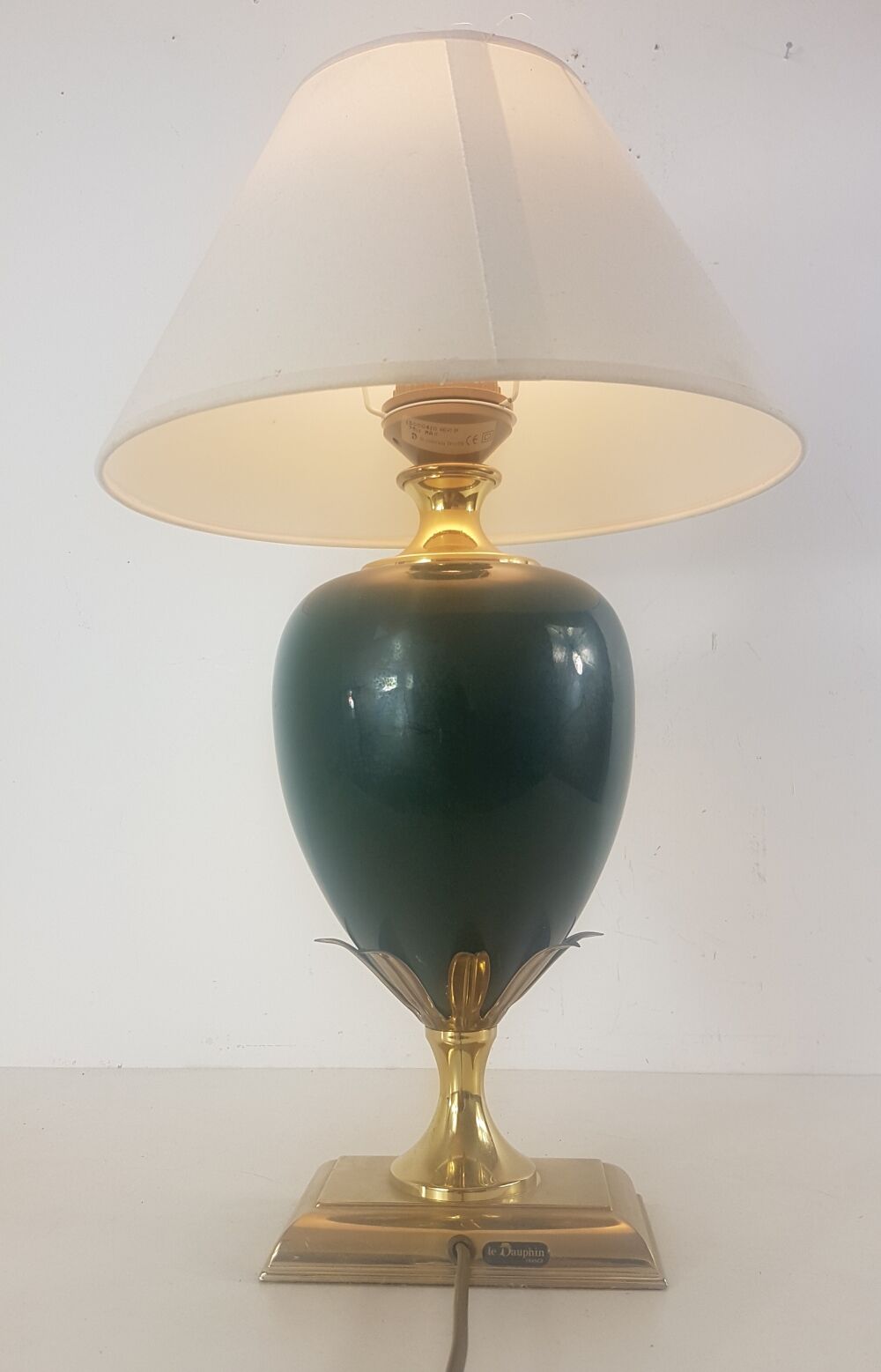 Le Dauphin table lamp, 70s