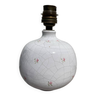 Glazed ceramic lamp base