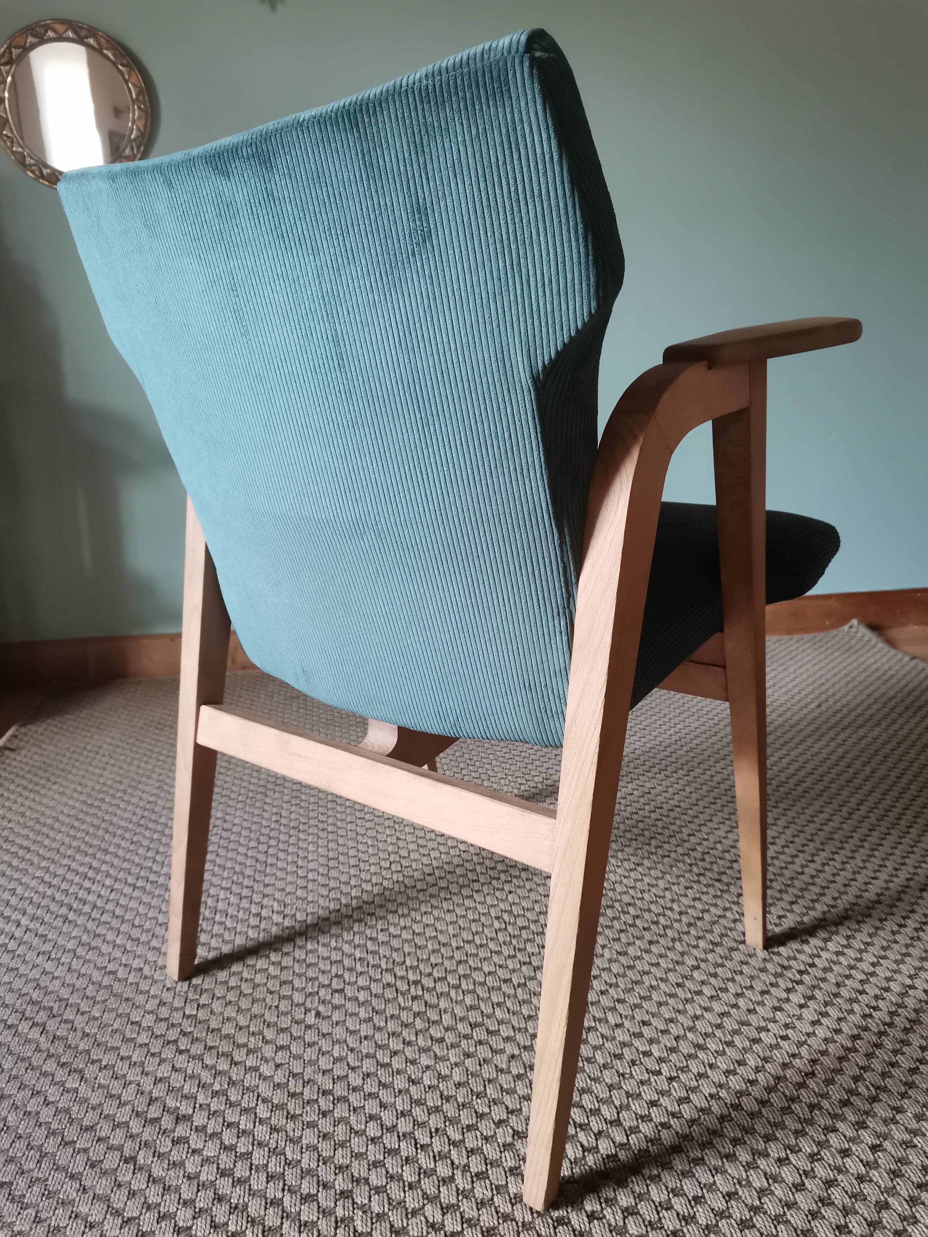 Fauteuils scandinaves roger landault verts