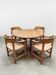 Vintage dining set table and chairs Rainer Daumiller