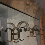 Mirror - venetian art-deco coat holder 126x193cm
