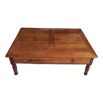 Cherry wood coffee table