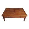 Table basse en bois de merisier