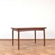 Mid-century Danish teak extendable dining table, 1960s.