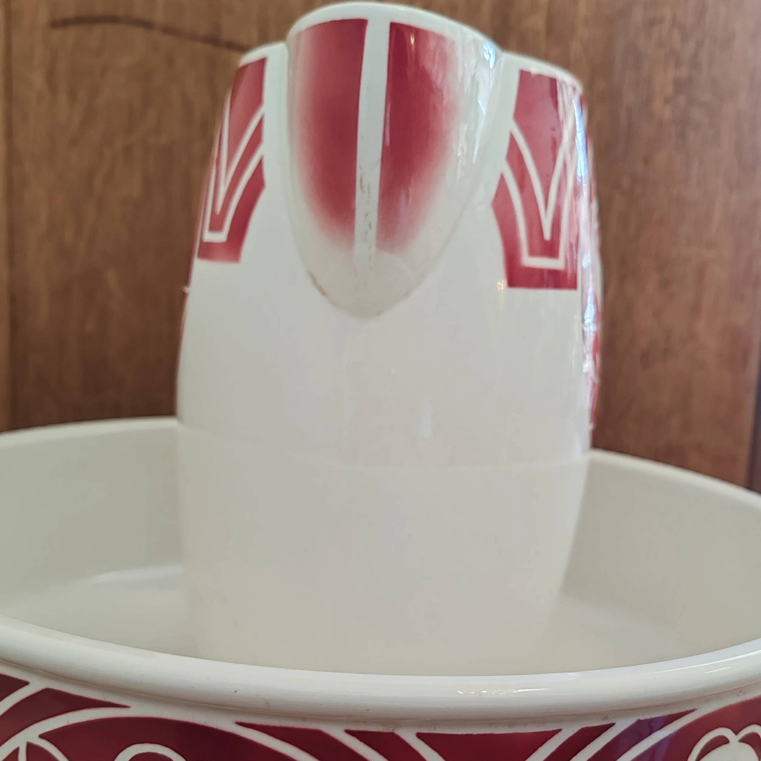 Old toilet bowl