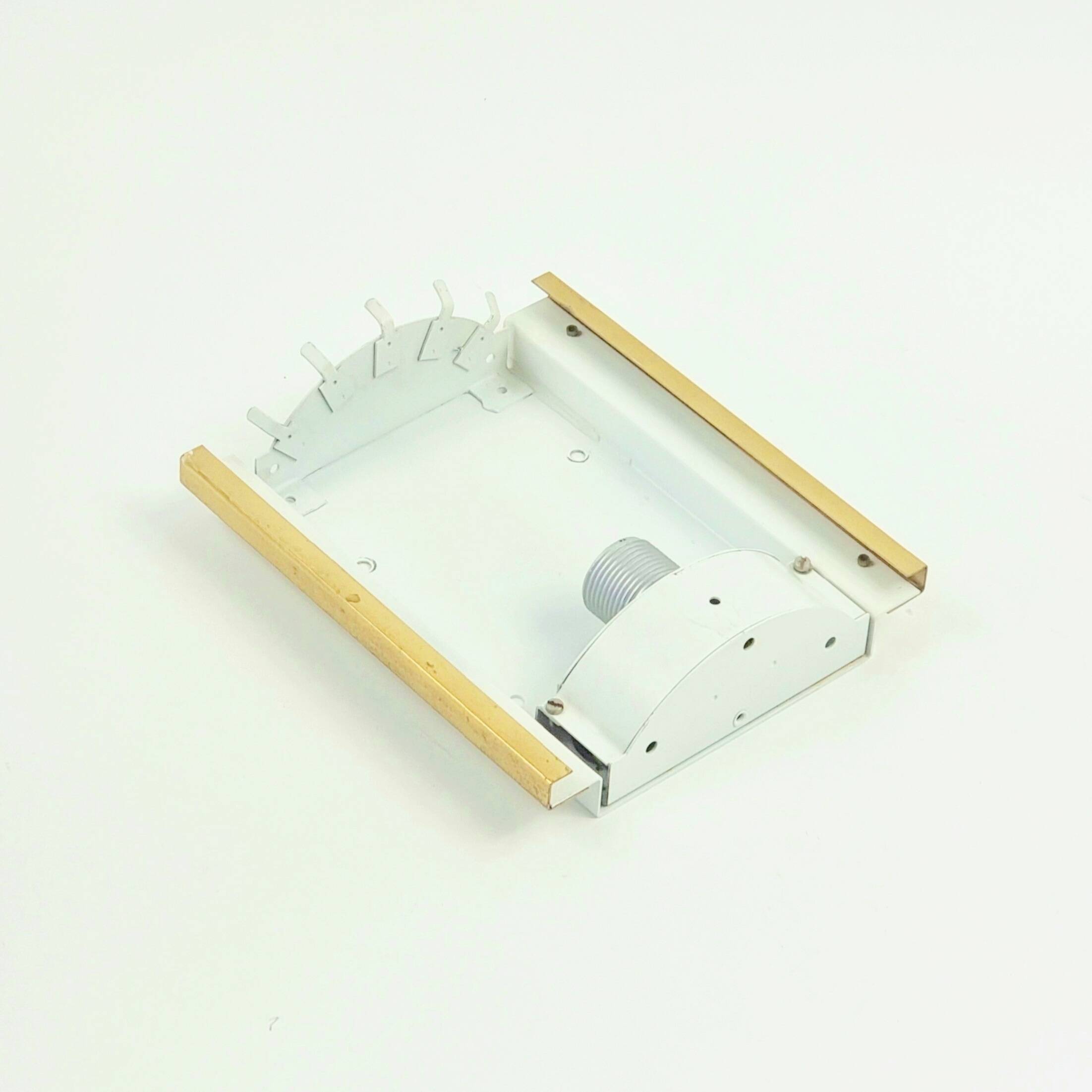 Pair of Mid-Century Modern Ice Glass Wall Lights from Doria, Germany, 1960s