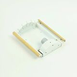 Pair of Mid-Century Modern Ice Glass Wall Lights from Doria, Germany, 1960s