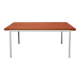1960s coffeetable in teak and metal