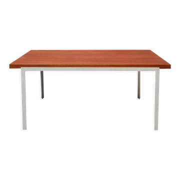 1960s coffeetable in teak and metal