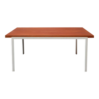1960s coffeetable in teak and metal
