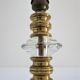 lamp gilded bronze crystal and opaline style neo classic vintage