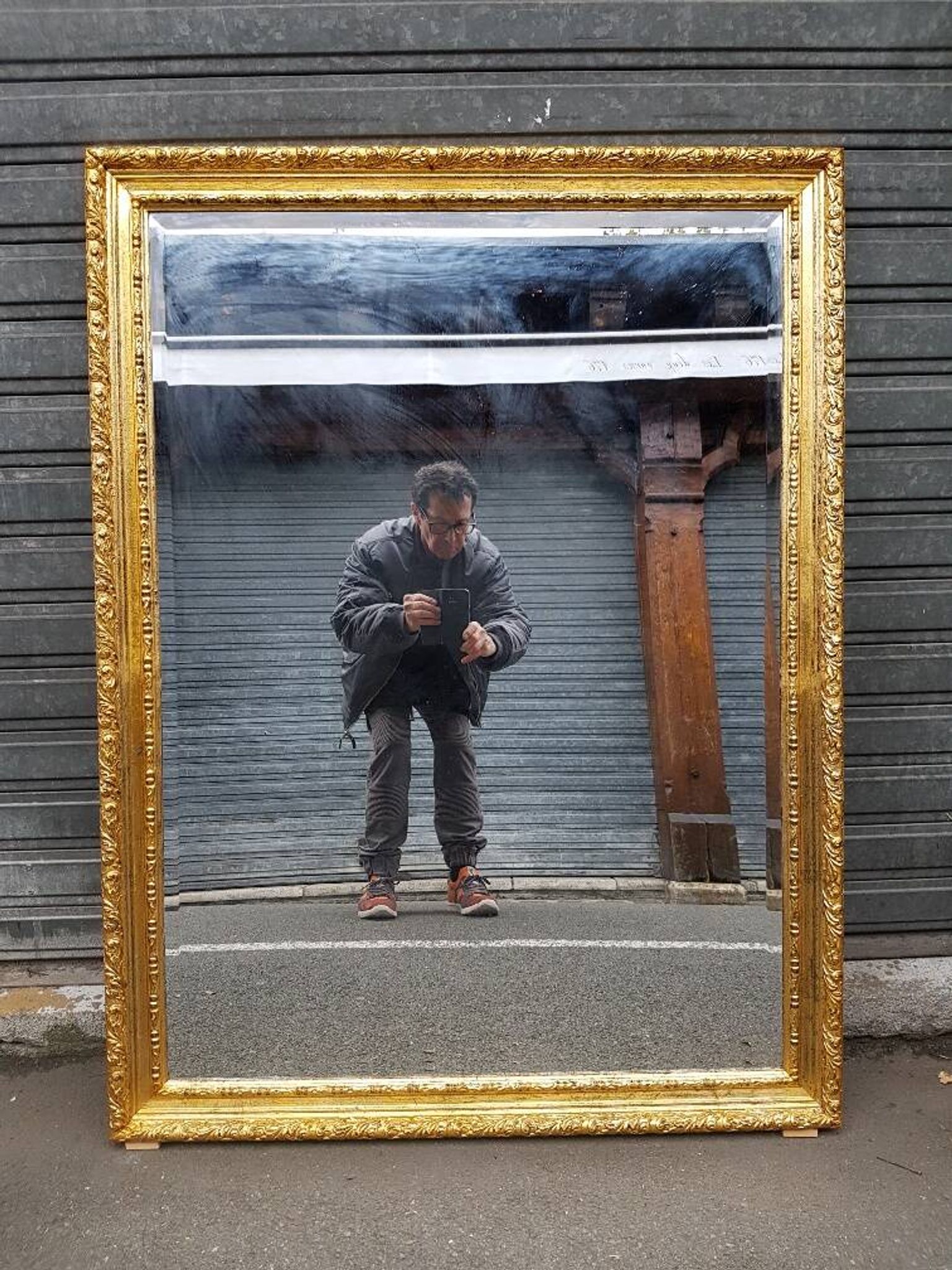 Italian-style mirror from the 17th century