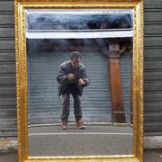 Italian-style mirror from the 17th century
