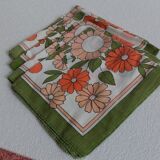 Set of four tabke napkins