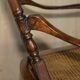 Antique Victorian swivel office armchair