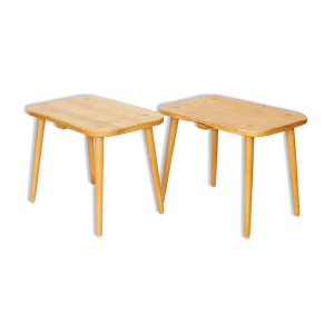 paire de tables d'appoint