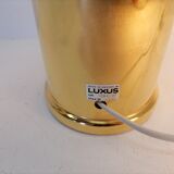 Scandinavian lamp Luxus in gilded glass 1970