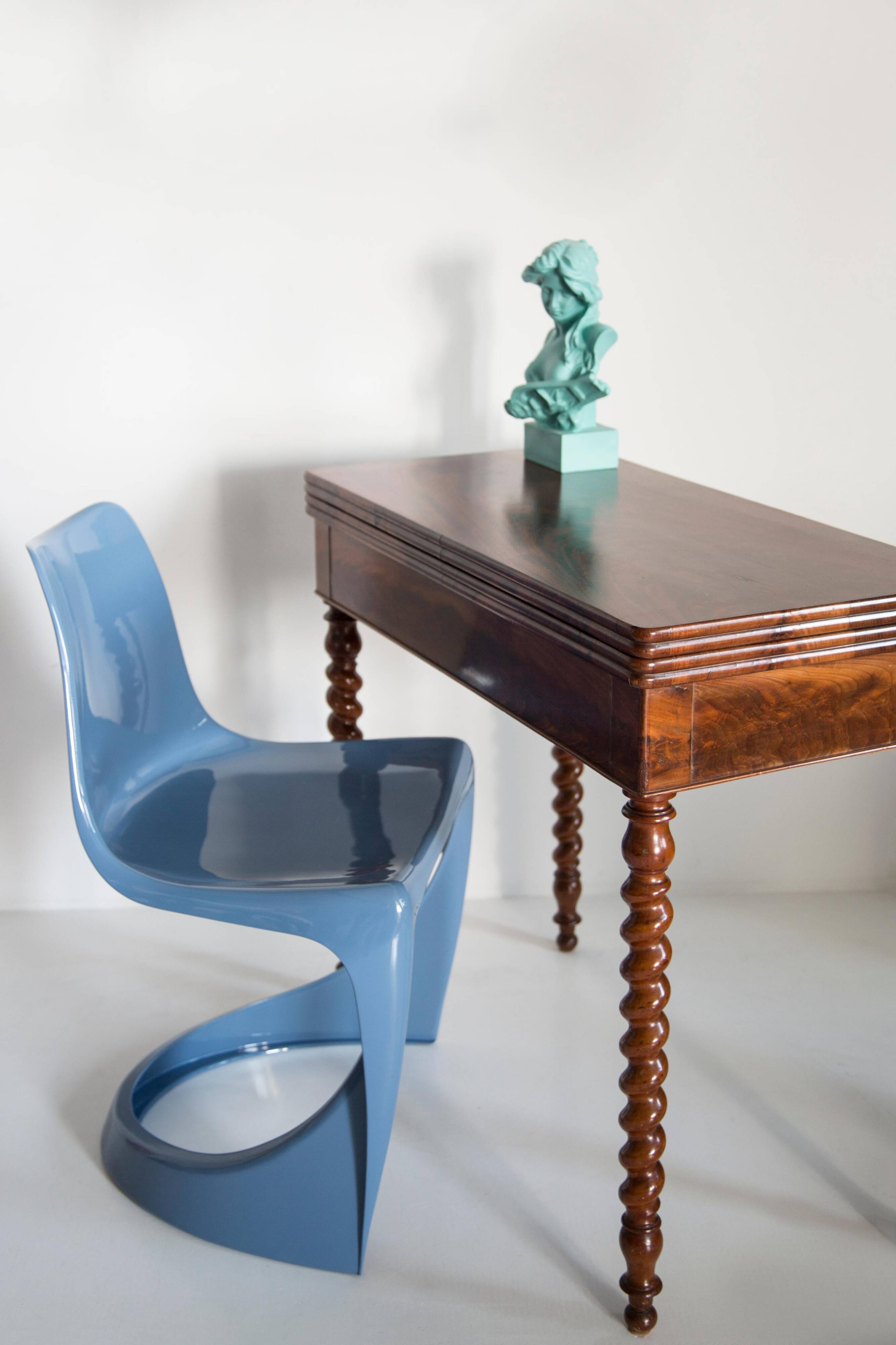Chaise Mid Century Bleu Cado, Steen Østergaard, Europe, 1960s